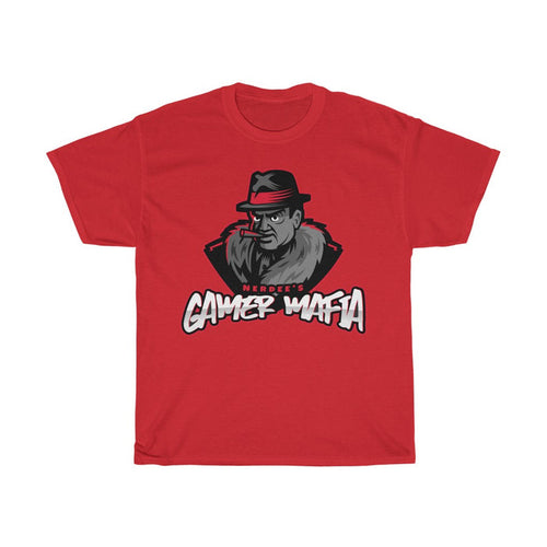 Nerdee's - Unisex Heavy Cotton Tee - "Gamer Mafia" (Design 11)