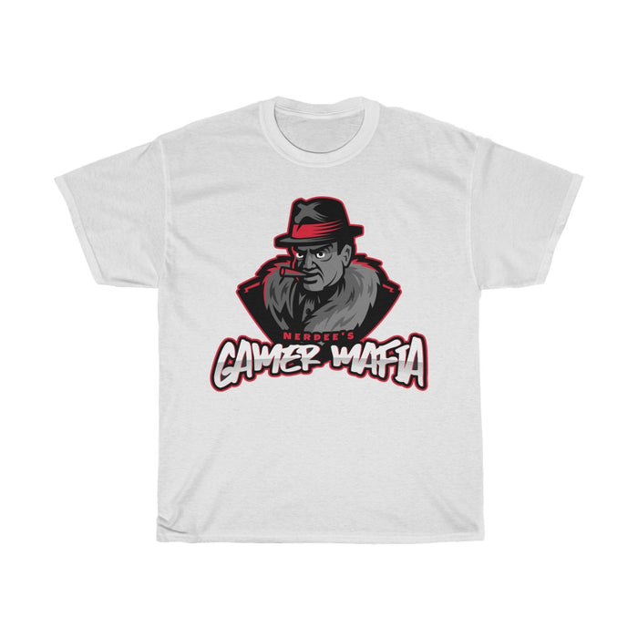 Nerdee's - Unisex Heavy Cotton Tee - "Gamer Mafia" (Design 11)