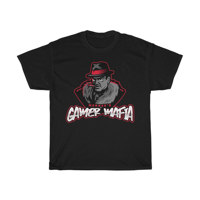 Nerdee's - Unisex Heavy Cotton Tee - "Gamer Mafia" (Design 11)