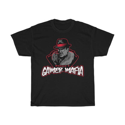 Nerdee's - Unisex Heavy Cotton Tee - "Gamer Mafia" (Design 11)