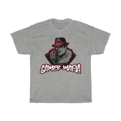 Nerdee's - Unisex Heavy Cotton Tee - "Gamer Mafia" (Design 11)