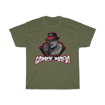 Nerdee's - Unisex Heavy Cotton Tee - "Gamer Mafia" (Design 11)