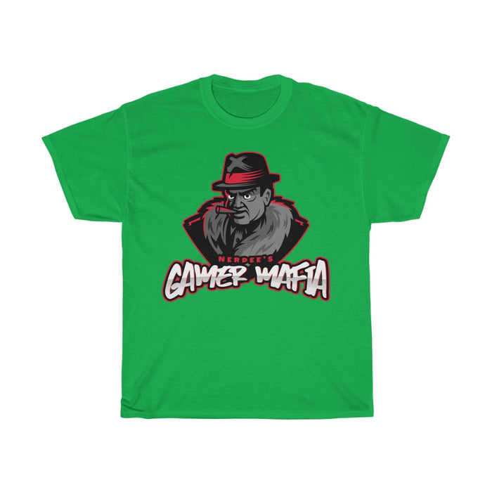 Nerdee's - Unisex Heavy Cotton Tee - "Gamer Mafia" (Design 11)