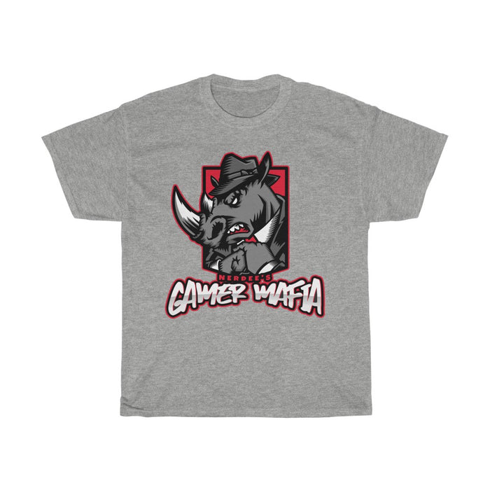 Nerdee's - Unisex Heavy Cotton Tee - "Gamer Mafia" (Design 12)