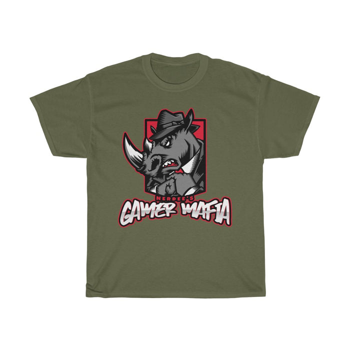 Nerdee's - Unisex Heavy Cotton Tee - "Gamer Mafia" (Design 12)