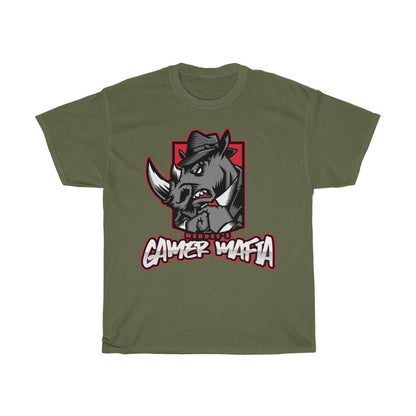 Nerdee's - Unisex Heavy Cotton Tee - "Gamer Mafia" (Design 12)