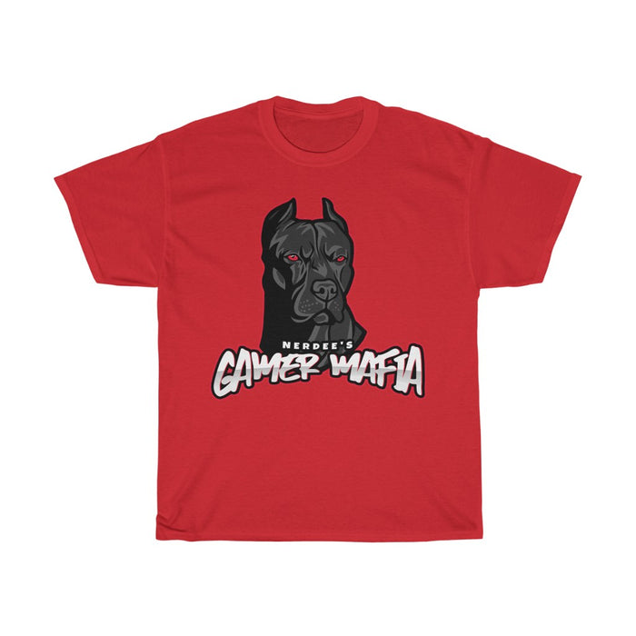 Nerdee's - Unisex Heavy Cotton Tee - "Gamer Mafia" (Design 13)