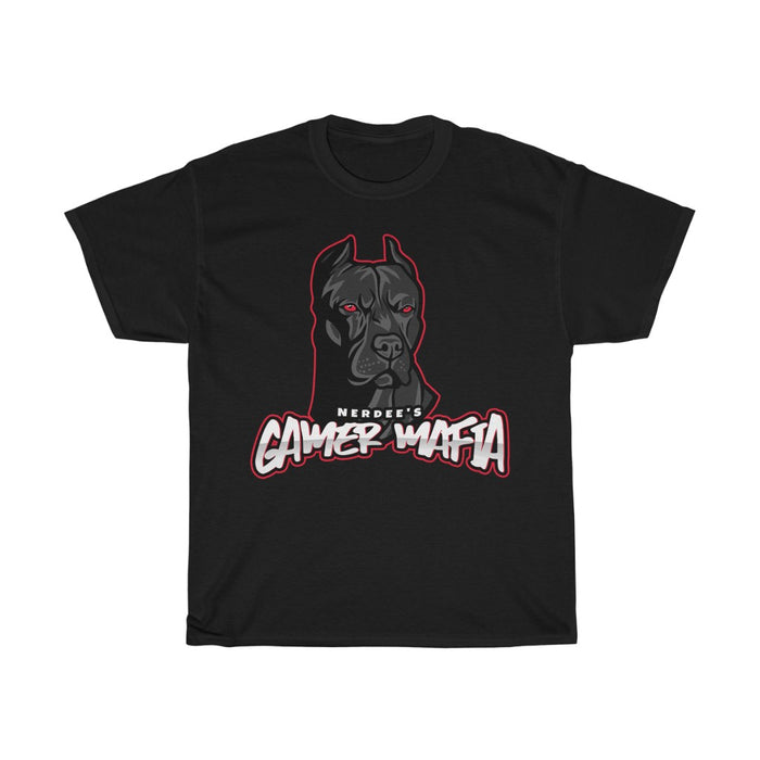 Nerdee's - Unisex Heavy Cotton Tee - "Gamer Mafia" (Design 13)