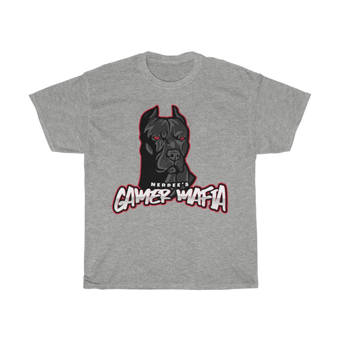 Nerdee's - Unisex Heavy Cotton Tee - "Gamer Mafia" (Design 13)