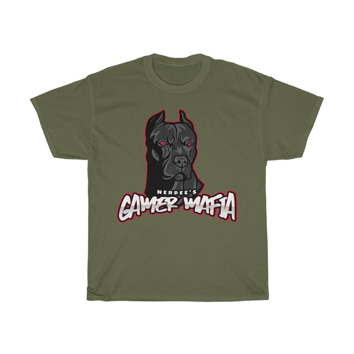 Nerdee's - Unisex Heavy Cotton Tee - "Gamer Mafia" (Design 13)