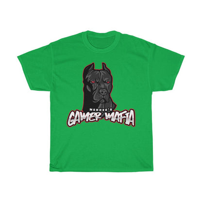 Nerdee's - Unisex Heavy Cotton Tee - "Gamer Mafia" (Design 13)