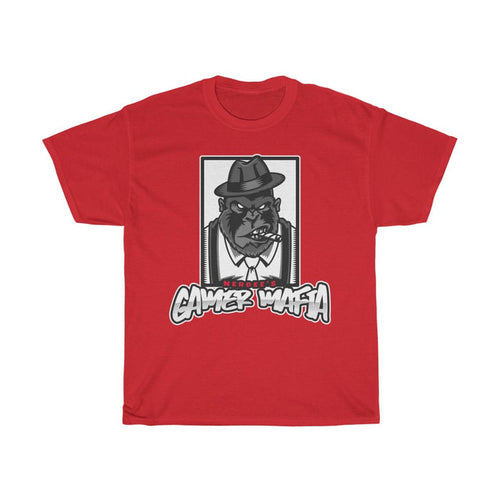Nerdee's - Unisex Heavy Cotton Tee - "Gamer Mafia" (Design 14)