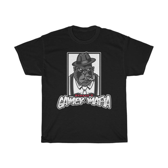 Nerdee's - Unisex Heavy Cotton Tee - "Gamer Mafia" (Design 14)
