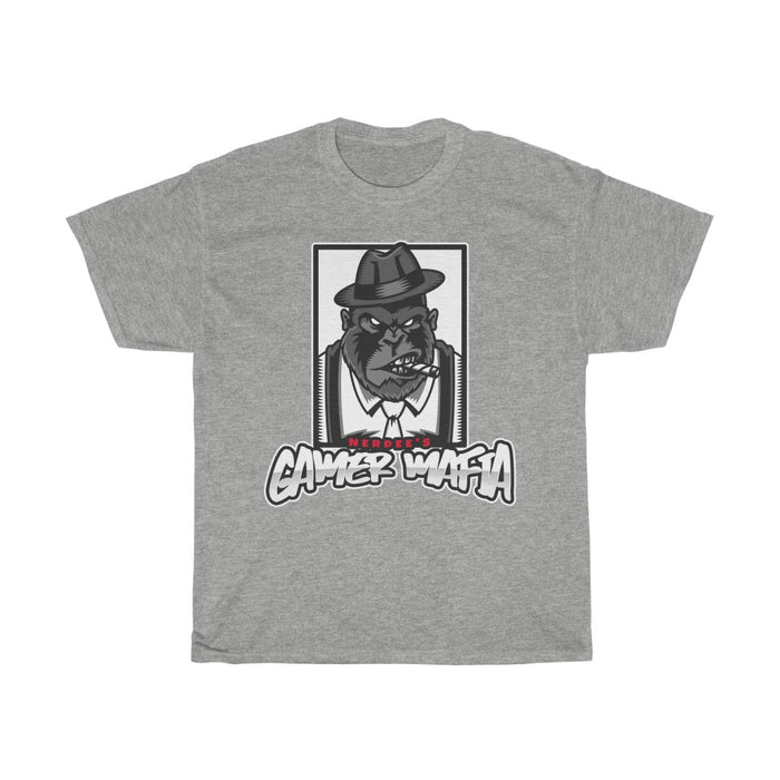 Nerdee's - Unisex Heavy Cotton Tee - "Gamer Mafia" (Design 14)