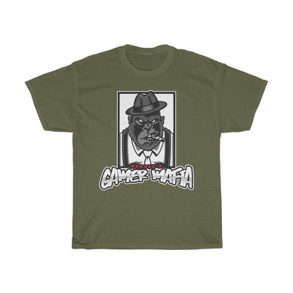 Nerdee's - Unisex Heavy Cotton Tee - "Gamer Mafia" (Design 14)
