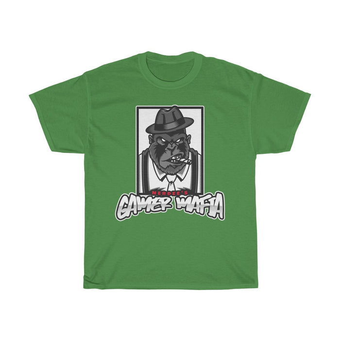 Nerdee's - Unisex Heavy Cotton Tee - "Gamer Mafia" (Design 14)