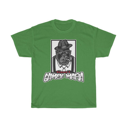 Nerdee's - Unisex Heavy Cotton Tee - "Gamer Mafia" (Design 14)