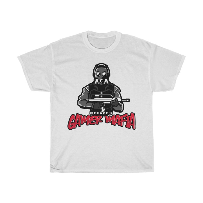 Nerdee's - Unisex Heavy Cotton Tee - "Gamer Mafia" (Design 15)
