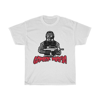 Nerdee's - Unisex Heavy Cotton Tee - "Gamer Mafia" (Design 15)