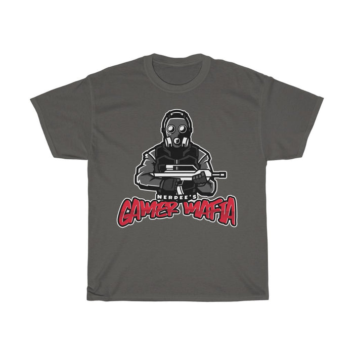 Nerdee's - Unisex Heavy Cotton Tee - "Gamer Mafia" (Design 15)