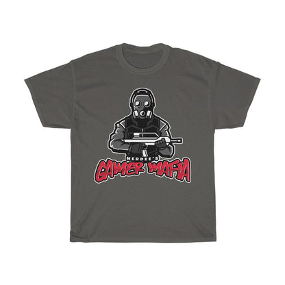 Nerdee's - Unisex Heavy Cotton Tee - "Gamer Mafia" (Design 15)