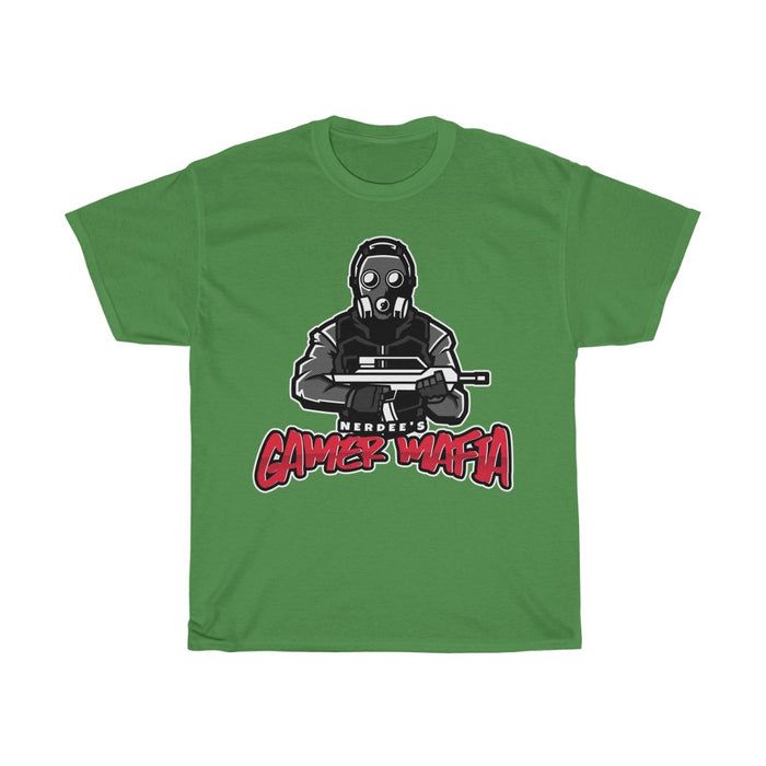 Nerdee's - Unisex Heavy Cotton Tee - "Gamer Mafia" (Design 15)