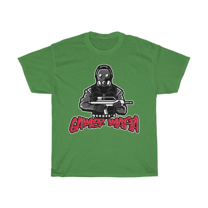 Nerdee's - Unisex Heavy Cotton Tee - "Gamer Mafia" (Design 15)
