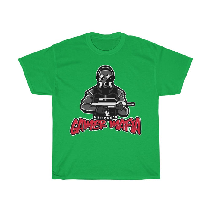 Nerdee's - Unisex Heavy Cotton Tee - "Gamer Mafia" (Design 15)