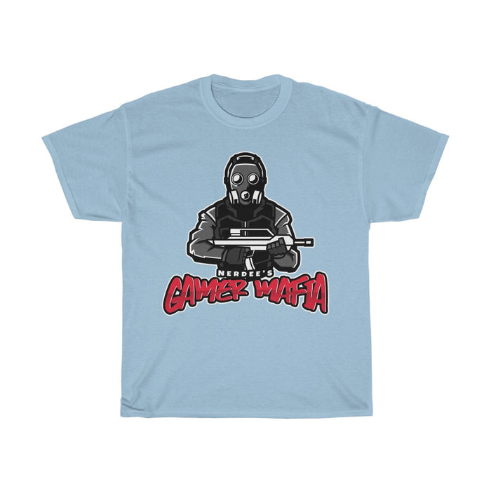 Nerdee's - Unisex Heavy Cotton Tee - "Gamer Mafia" (Design 15)