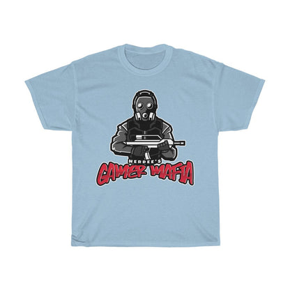 Nerdee's - Unisex Heavy Cotton Tee - "Gamer Mafia" (Design 15)