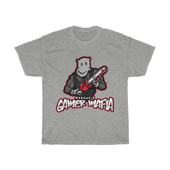 Nerdee's - Unisex Heavy Cotton Tee - "Gamer Mafia" (Design 16)
