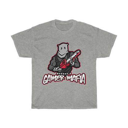 Nerdee's - Unisex Heavy Cotton Tee - "Gamer Mafia" (Design 16)