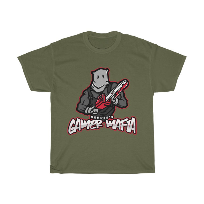 Nerdee's - Unisex Heavy Cotton Tee - "Gamer Mafia" (Design 16)