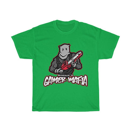 Nerdee's - Unisex Heavy Cotton Tee - "Gamer Mafia" (Design 16)