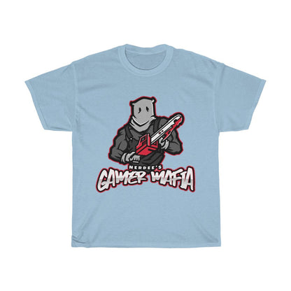 Nerdee's - Unisex Heavy Cotton Tee - "Gamer Mafia" (Design 16)