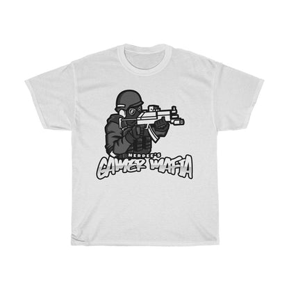 Nerdee's - Unisex Heavy Cotton Tee - "Gamer Mafia" (Design 17)