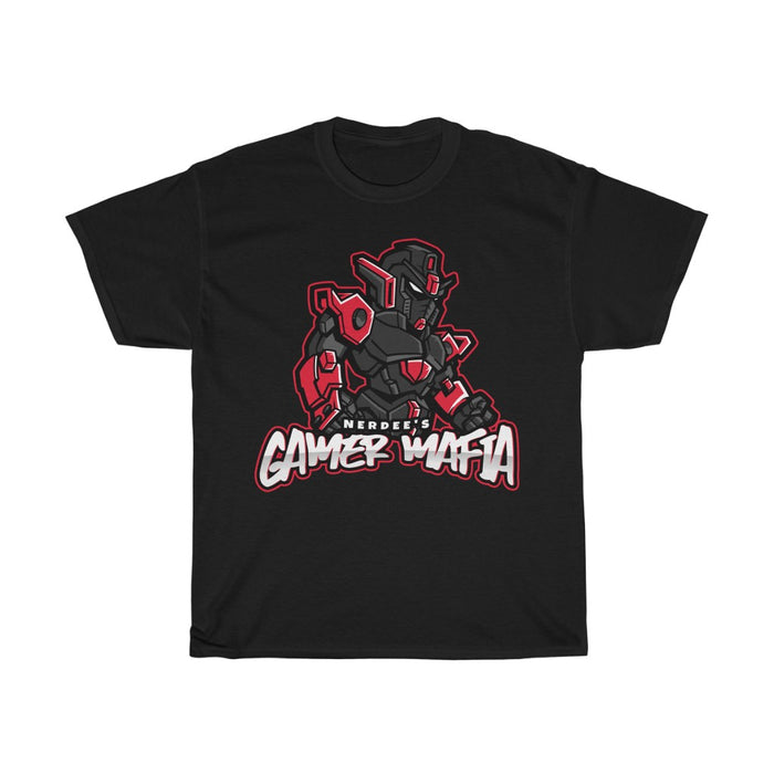 Nerdee's - Unisex Heavy Cotton Tee - "Gamer Mafia" (Design 17)