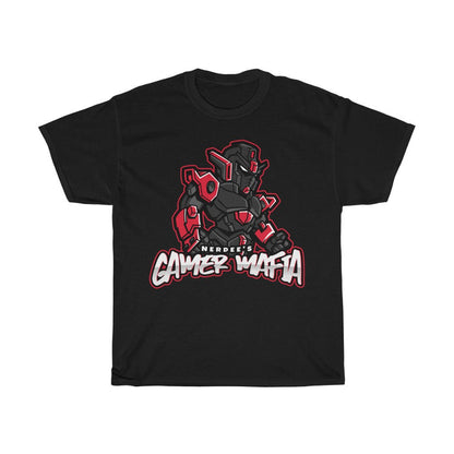 Nerdee's - Unisex Heavy Cotton Tee - "Gamer Mafia" (Design 17)