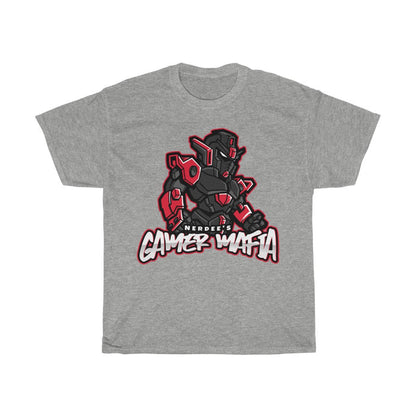 Nerdee's - Unisex Heavy Cotton Tee - "Gamer Mafia" (Design 17)