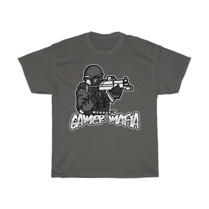 Nerdee's - Unisex Heavy Cotton Tee - "Gamer Mafia" (Design 17)