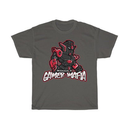 Nerdee's - Unisex Heavy Cotton Tee - "Gamer Mafia" (Design 17)