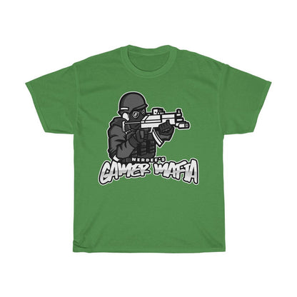 Nerdee's - Unisex Heavy Cotton Tee - "Gamer Mafia" (Design 17)