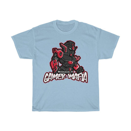 Nerdee's - Unisex Heavy Cotton Tee - "Gamer Mafia" (Design 17)