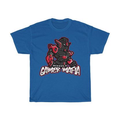 Nerdee's - Unisex Heavy Cotton Tee - "Gamer Mafia" (Design 17)