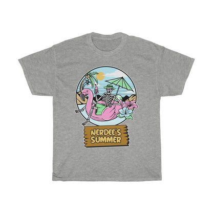 Nerdee's - Unisex Heavy Cotton Tee - "Nerdee's Summer"