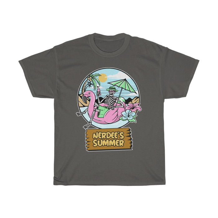 Nerdee's - Unisex Heavy Cotton Tee - "Nerdee's Summer"