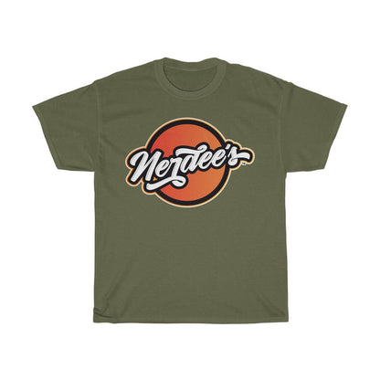 Nerdee's - Unisex Heavy Cotton Tee - "Nerdee's Sunset"