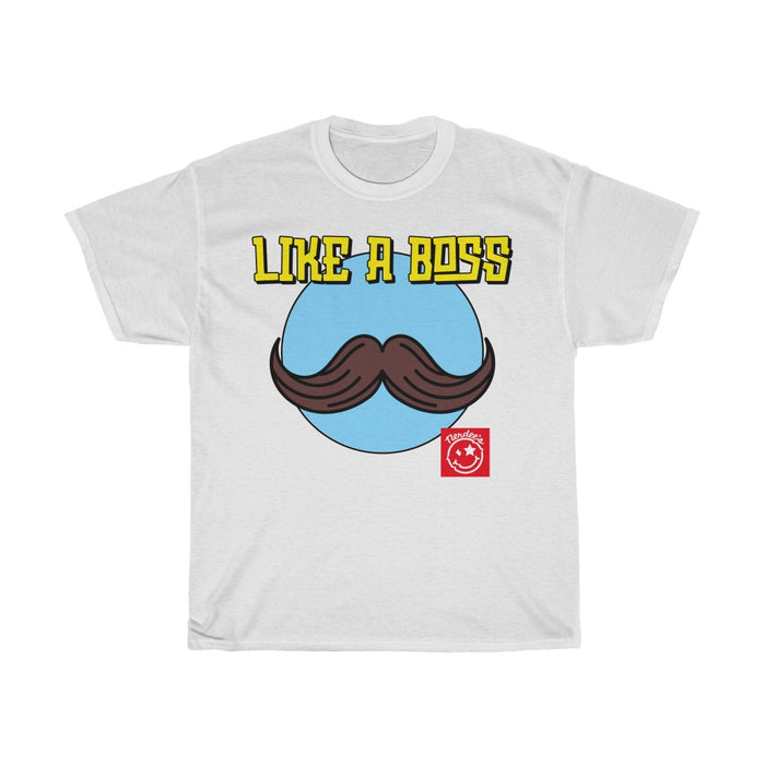 Nerdee's - Unisex Heavy Cotton Tee - "Stash Like-a-Boss"