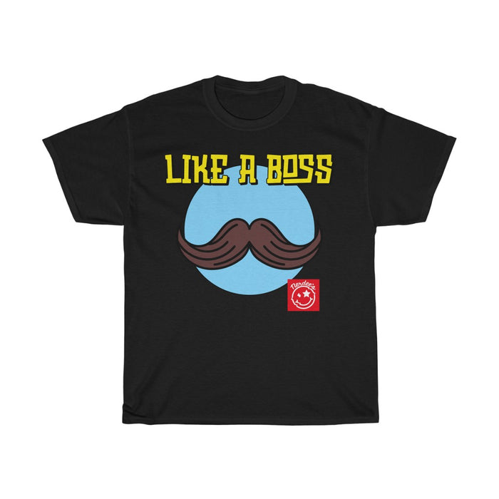 Nerdee's - Unisex Heavy Cotton Tee - "Stash Like-a-Boss"