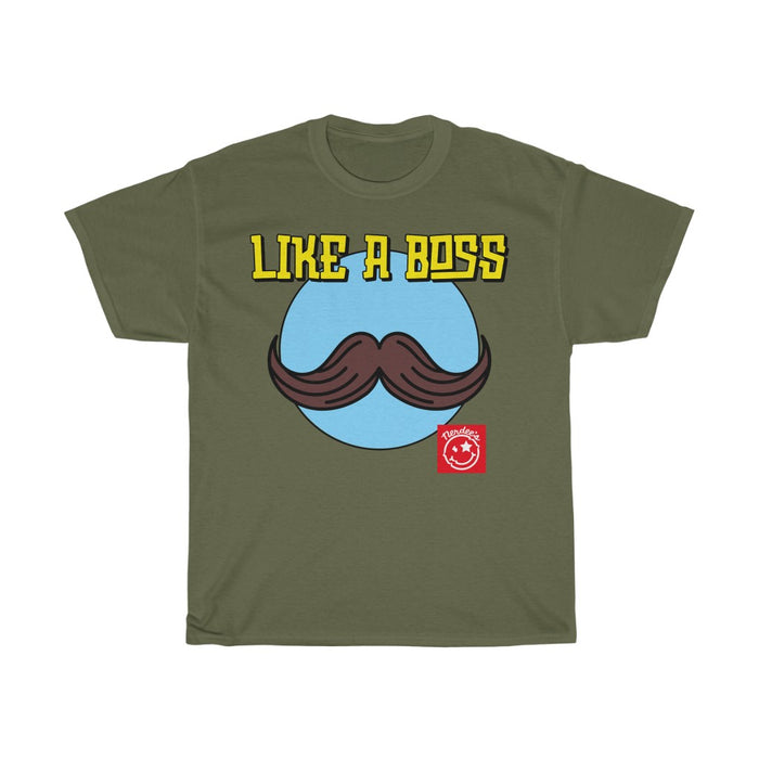 Nerdee's - Unisex Heavy Cotton Tee - "Stash Like-a-Boss"
